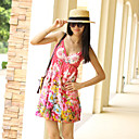 Bohemian Beach wave Floral Dress