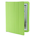 beskyttende superslankt 4 foldet auto sleep Taske til iPad 3