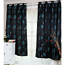 (Two Panels) Jacquard Modern Energy Saving Curtains