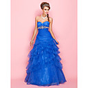 Ball Gown Sweetheart Floor-length Organza Evening/Prom Dress