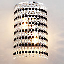 contemporaine 2 - appliques lumineuses avec le cristal gouttes finition électrolytique