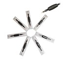 20 Pcs Black Disposable Tattoo Needles and Tubes Grip Supply 9M1