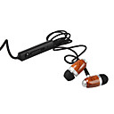 Kanen ip-309 In-Ear Earphone + Microphone + Volume Control - Black (3.5mm Jack / 120cm-Cable)