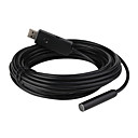 Waterproof 300KP CMOS USB 2.0 4-LED Illuminated Snake Camera Endoscope (7M-Length)