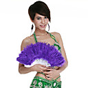 Dancewear Feathers Performance Belly Dance Fan For Ladies More Colors