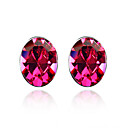Eyesight Austrian Crystal In Real Platinum Plated Ladies' Earrings (More Colors)