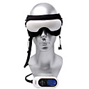 220 V wiederaufladbare multifunktionale Massagebrille mit Musik und Luftdruck