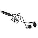 Fashion In-Ear Stereo Earphone + Microphone - Silver (3.5mm-Jack / 124CM-Cable)