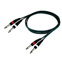 dt cavo audio cavo di collegamento DR12 con 2 plug * (2 * 1/4 "mono) in 1,5 metro