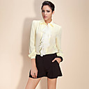 TS 3/4 Sleeve Ruffle Blouse Shirt