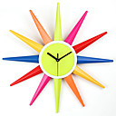 Creative Designed Wall Clock in Colorful Fashion Design
