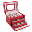 bella principessa in similpelle ladies'jewelry box (più colori)