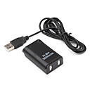 3600mAh NiMH-batterij en USB-oplaadkabel voor Xbox 360