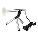 portátil USB ajustable 200x microscopio digital con iluminación LED