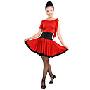 Women's Viscose With Ruffles Latin Dance Dress More Colors