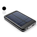 Cargador Solar Portátil de 5000mAh USB y Batería Externa Para el iPhone, iPad y Teléfonos Móvil