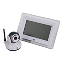 2.4GHz Wireless 7" LCD Digital Baby Monitor with Night Vision Surveillance Camera