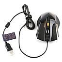 USB Optische Gaming Maus (2500dpi, Schwarz)