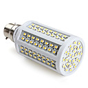 B22 SMD 3528 156led 500lm 8,5 W lampadine calde mais bianco (220-240V)