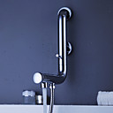 Solid Brass Contemporary Chrome Finish Bathtub Faucet
