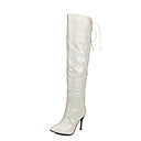 Patent Leather Stiletto Heel Closed Toe Knee High Boots Party / Evening Shoes (More Colors)