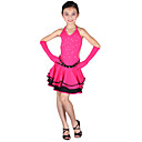 dancewear poliestere vestito prestazioni Latin Dance per i bambini
