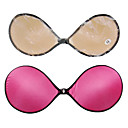  실리콘 /면 전체 범위 strapless 중간 리프트 앞 폐쇄 웨딩 브라 (자세한 색)
