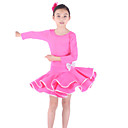 Gorgeous Dancewear Viscose Latin Dance Dress For Children More Colors