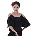 Dancewear Viscose Latin Dance Top For Ladies