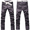 Man Fashion Fasten Trousers(Belt Excluded)