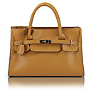 Trendy Sweet Lock Decorated Tote
