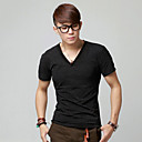 Simple Men's Slim Short Sleeve T shirt