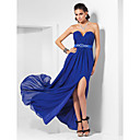 Sheath/ Column Sweetheart Floor-length Chiffon Evening Dress (FSM04258)
