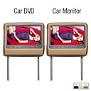 9 Inch TFT LCD Headrest DVD with Touch Screen(1 DVD + 1 Monitor)