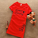 basic dames losse lange t-shirt