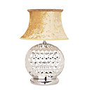 60W Modern Table Light with 1 Light Electroplated Glass Stand