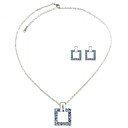 de aleación sorprendente con el conjunto de joyas de cristal de maquillaje de las mujeres incluyendo collares, pendientes (más colores)