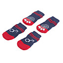 Gentleman Style Striped Anti-Skid Socks for Dogs (S-L)