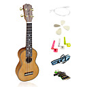 yadars - (YS-mh21) de alto grado caoba ukelele soprano con Funda / cadena / pasadas / capo