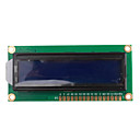 1602 16 x 2 HD44780 caracteres LCD de visualización del módulo (luz de fondo azul lcm)
