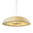 Comtemporary 3 - Light Pendant Lights with Fabric Shade 3 - Color Selection