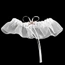 Satin With Rhinestones/Bowknot Wedding Garter