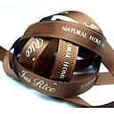 Personalized Grosgrain Wedding Ribbon - 100 Yards Per Roll   (More Colors, More Width)