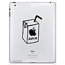 Autocollant de Protection Motif Jus de Fruit pour le Nouvel iPad et iPad 2