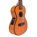 ELLA - (UK-44CE) Concierto Mahogany Acoustic-Electric Ukulele con bolsa
