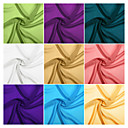 100% Polyester Woven Solid Chiffon (100D) By The Yard (Many Colors)