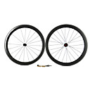 Supernova - Aero Toray T700 700C Carbon Tubular Ruedas 44mm (Ti Pincho)