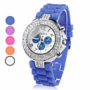 Montre pour Femme Analogique, à Quartz, en Plastique - Assortiment de Couleurs