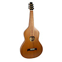 Aiersi - (02HBSM) Toda cuerda de caoba sólida guitarra Weissenborn Encuadernación / Acoustic Guitar Slide hawaiana con Gig Bag (Satin)