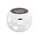 Solar Powered Table Lamps Ceramic Sun Jar Light